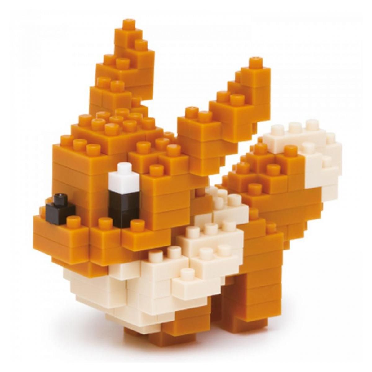 BANDAI Nanoblock Pokemon Evoli 130 pcs