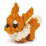 Voir la diapositive 2 : BANDAI Nanoblock Pokemon Evoli 130 pcs