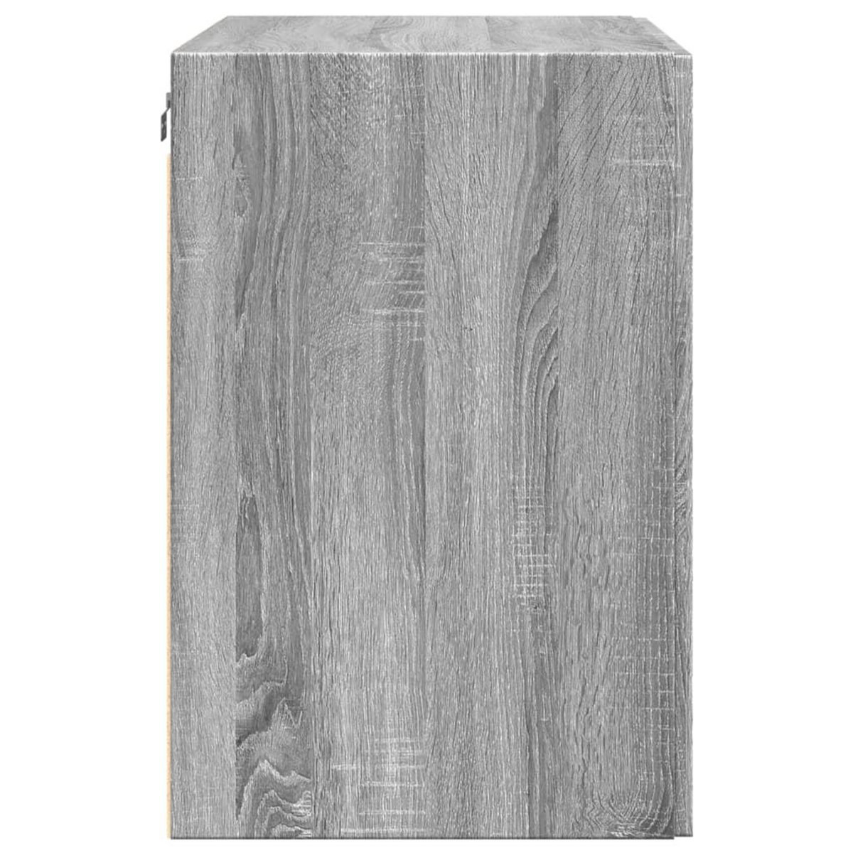 VIDAXL Armoire murale sonoma gris 80x42,5x64 cm bois d'ingenierie