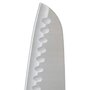  Couteau Japonais Santoku  Dice  Inox 29cm Noir