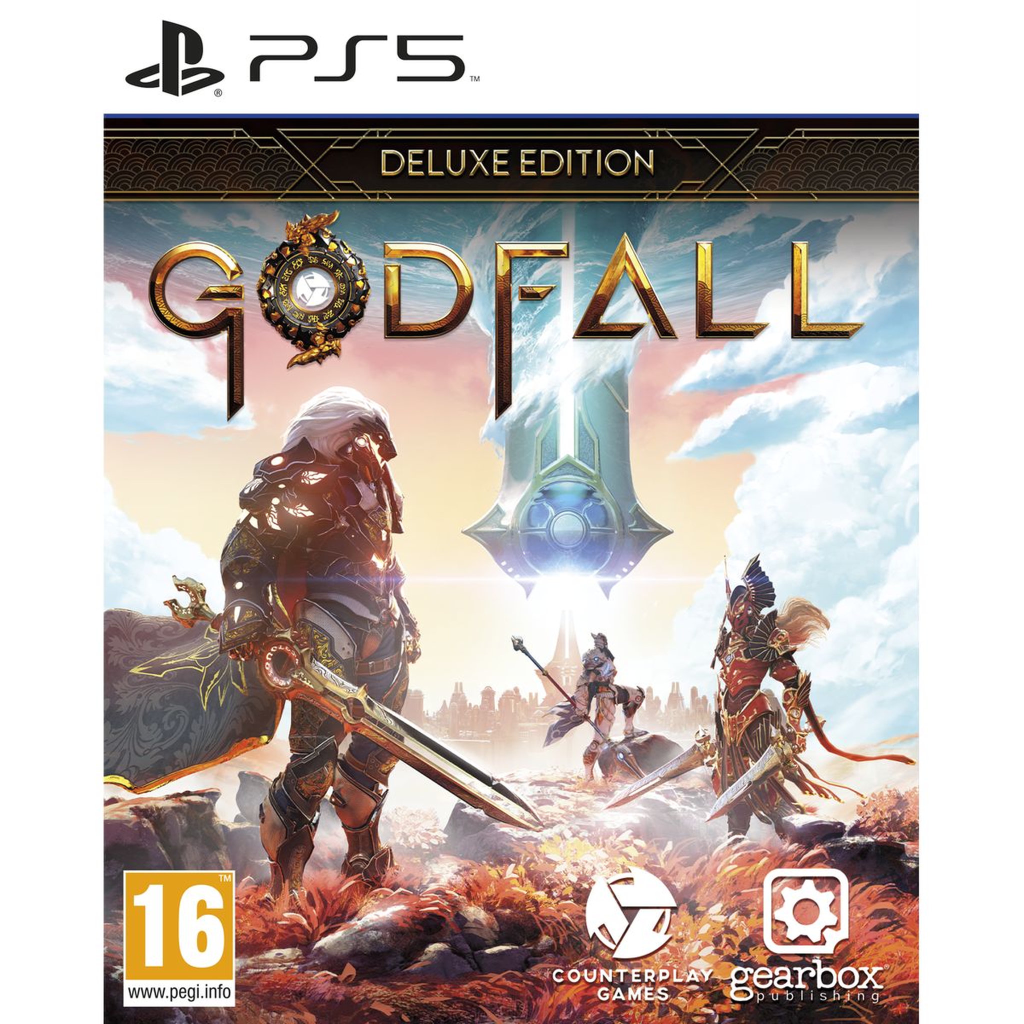 Voir la diapositive 1 : JUST FOR GAMES Godfall Deluxe Edition PS5