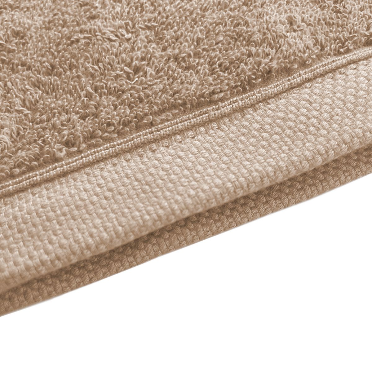 Lot de 2 gants de toilette uni en coton 600 g/m²