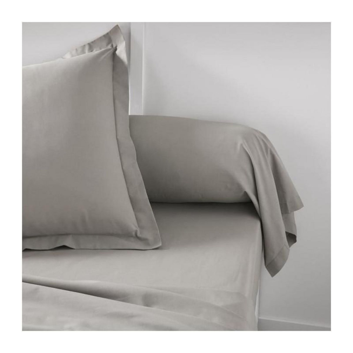 Today Taie de traversin - TODAY - Essential - 45 x 185 cm - 100% coton - Beige