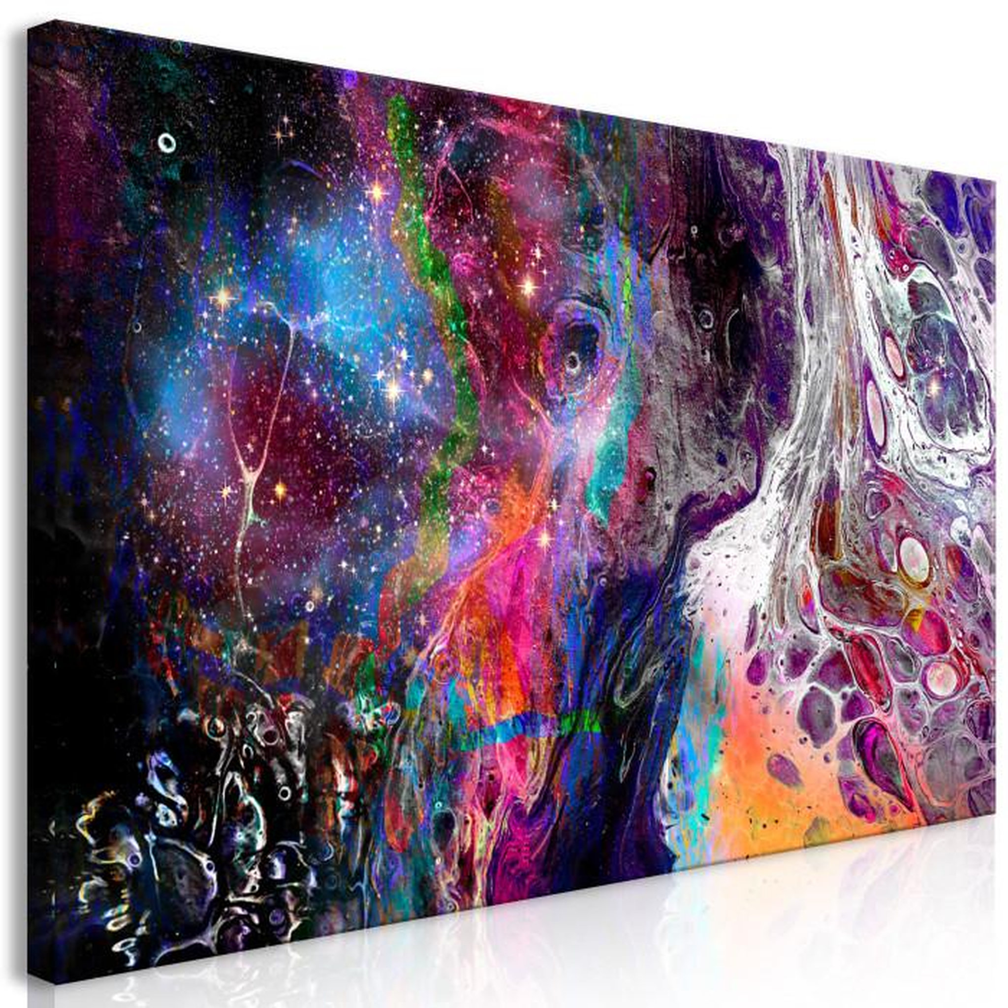 Paris Prix Tableau Imprimé  Colourful Galaxy Wide. Coloris disponibles : Multicolore