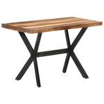 VIDAXL Table de salle a manger 120x60x75 cm Bois avec finition miel