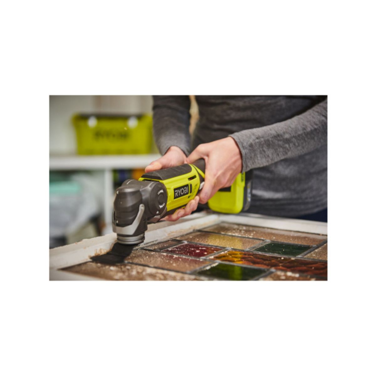 Ryobi Multitool RYOBI 18V One+ sans batterie ni chargeur R18MT-0