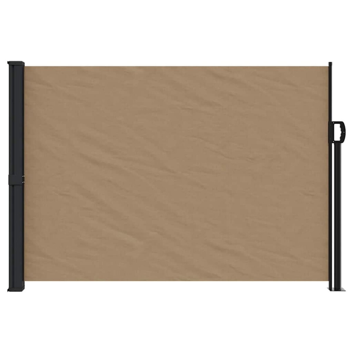 VIDAXL Auvent lateral retractable taupe 140x500 cm