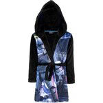  Peignoir polaire Star Wars 4 ans robe de chambre capuche noir