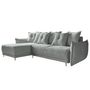 Voir la diapositive 6 : BEST MOBILIER Lena - canapé d'angle réversible convertible - 4 places - style scandinave
