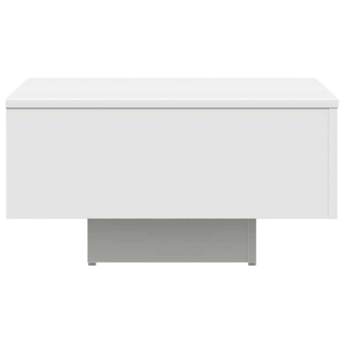 VIDAXL Table basse blanc 60x60x31,5 cm bois d'ingenierie