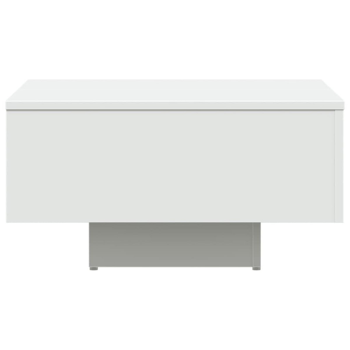 VIDAXL Table basse blanc 60x60x31,5 cm bois d'ingenierie