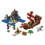 LEGO Minecraft 21152 - L'aventure du bateau pirate