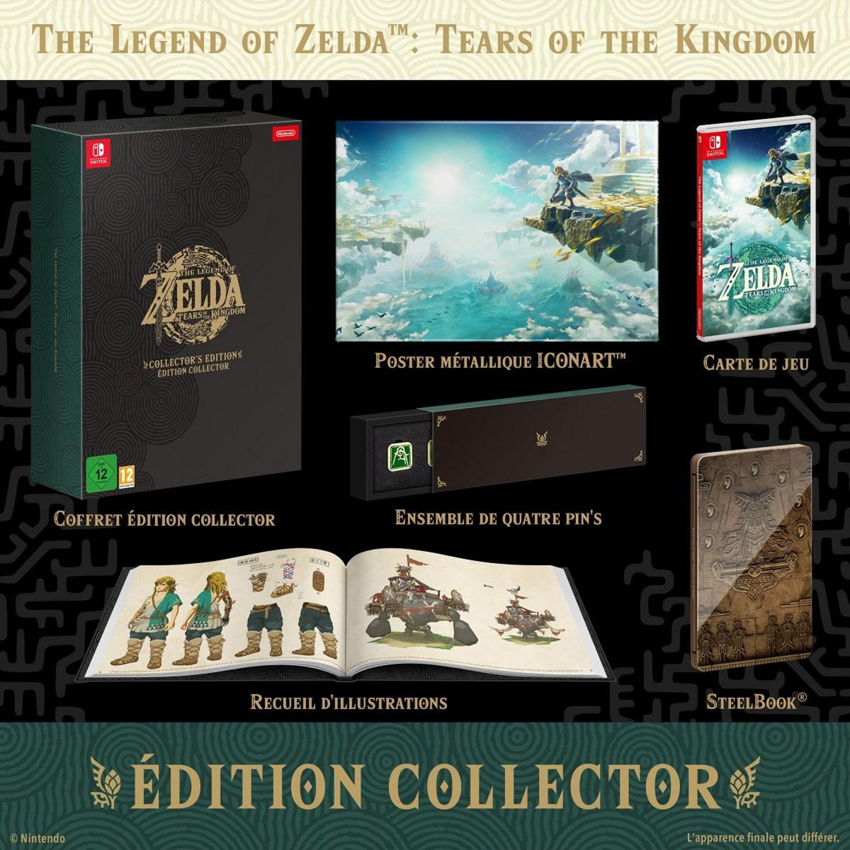 NINTENDO Legend of Zelda : Tears of Kingdom Collector Nintendo Switch