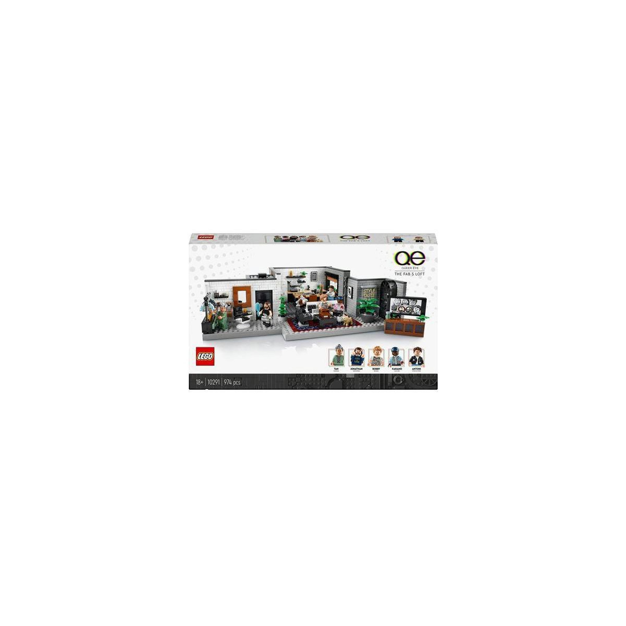 LEGO Jeu de construction Lego Icons 10291 Queer Eye Le Loft Des Fab 5