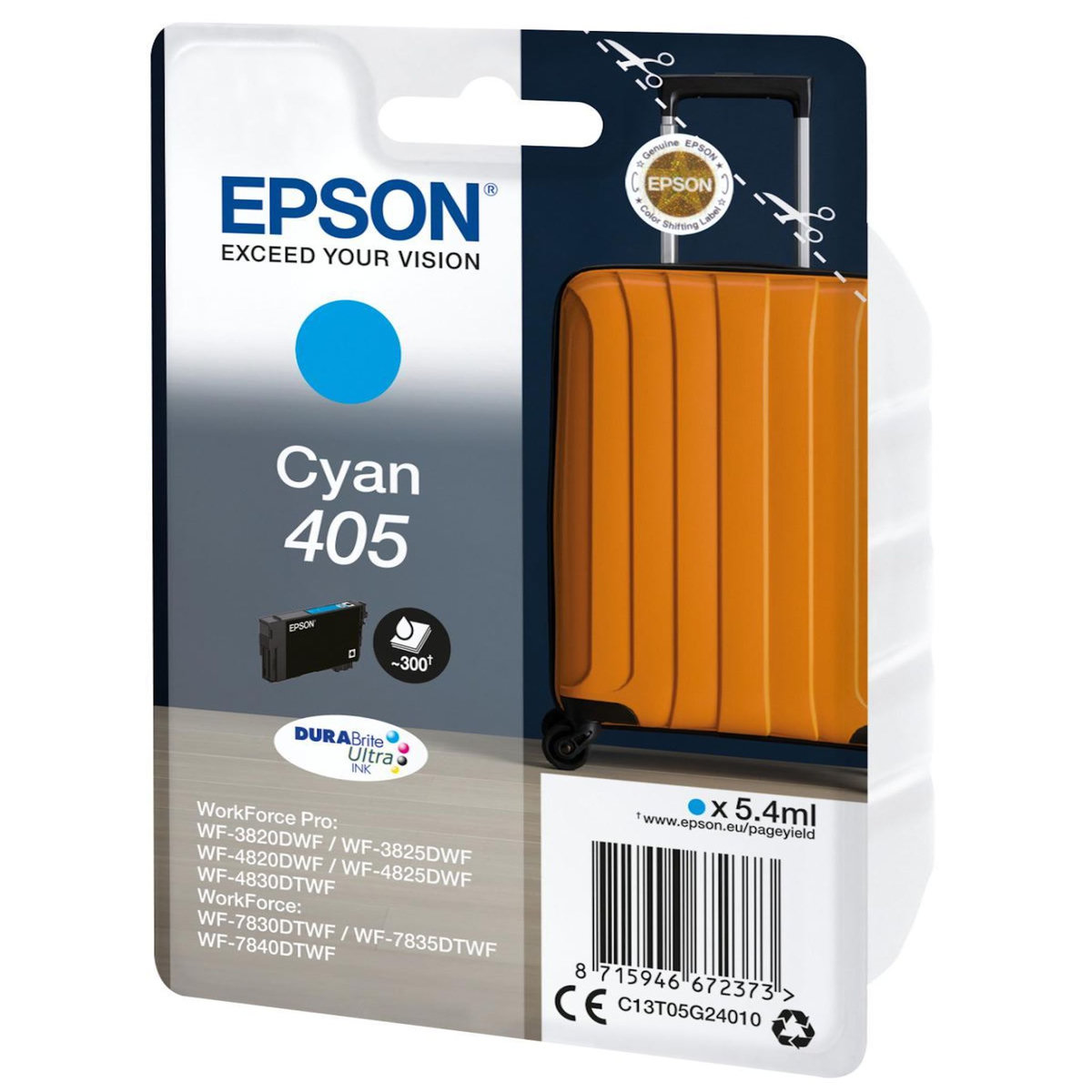 Epson Epson Ink 405 Cyan (C13T05G24010)
