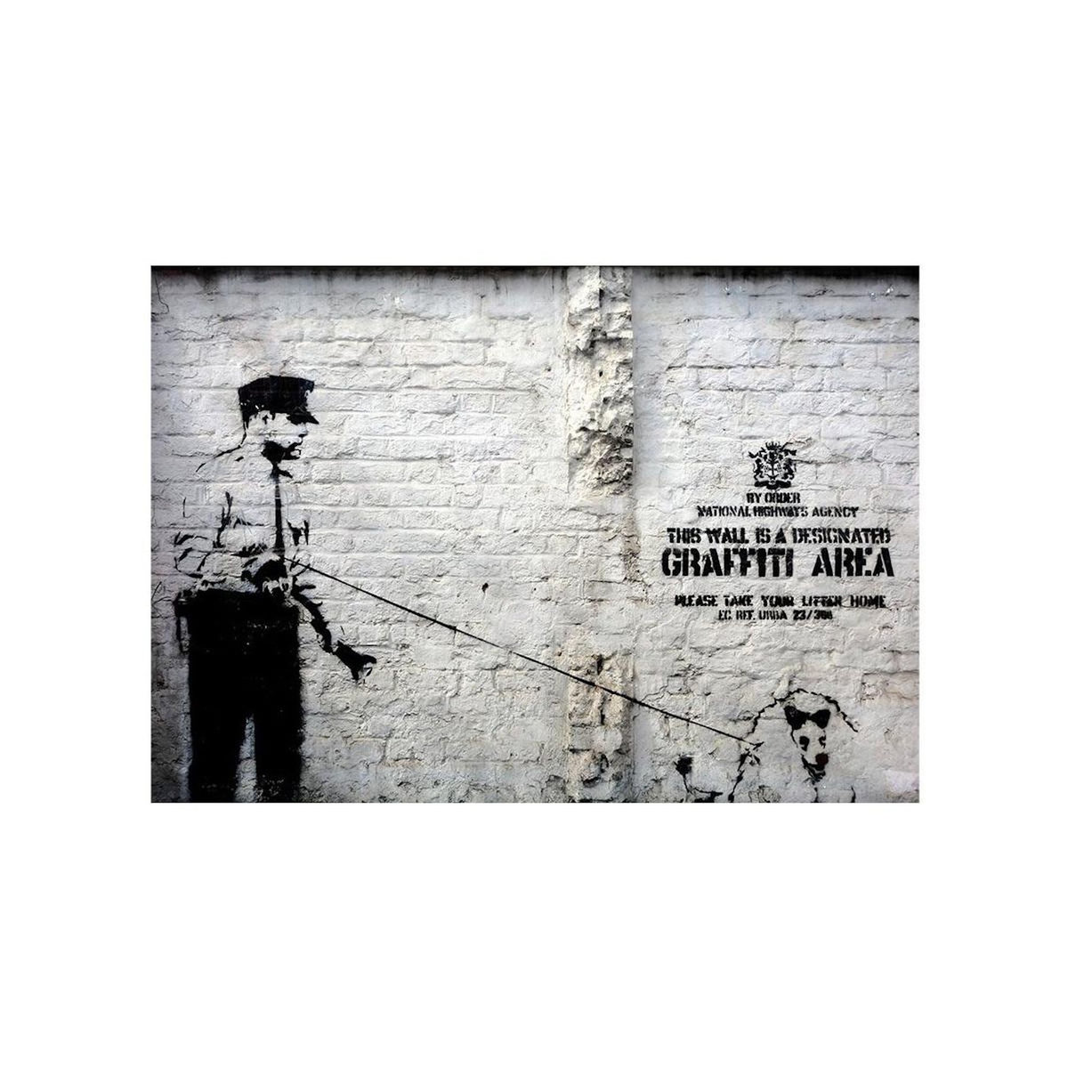 Paris Prix Papier Peint  Banksy - Graffiti Area