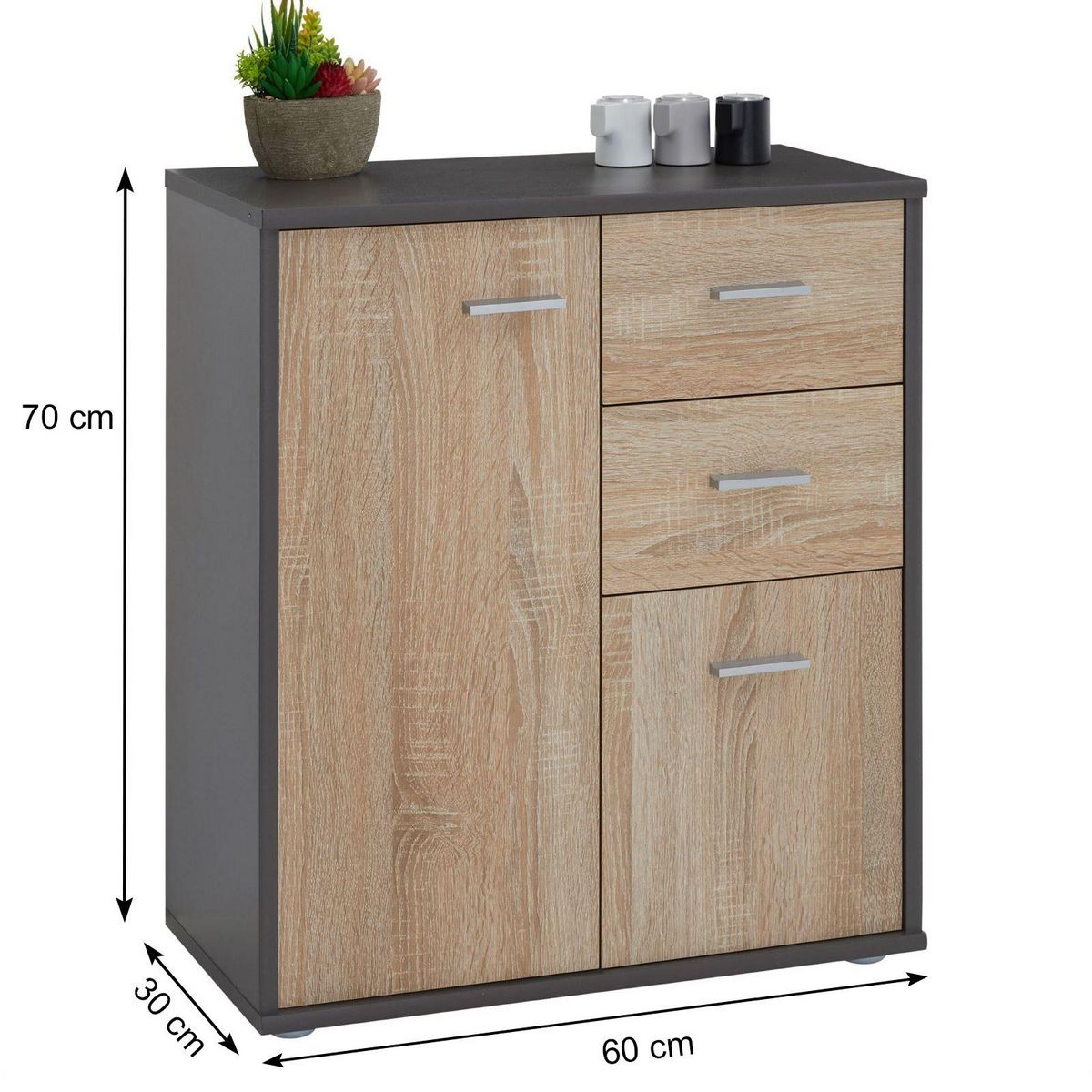 IDIMEX Buffet REMY, en mélaminé