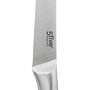 Voir la diapositive 2 : FIVE Couteau de Découpe  Inox Forgé  24cm Gris