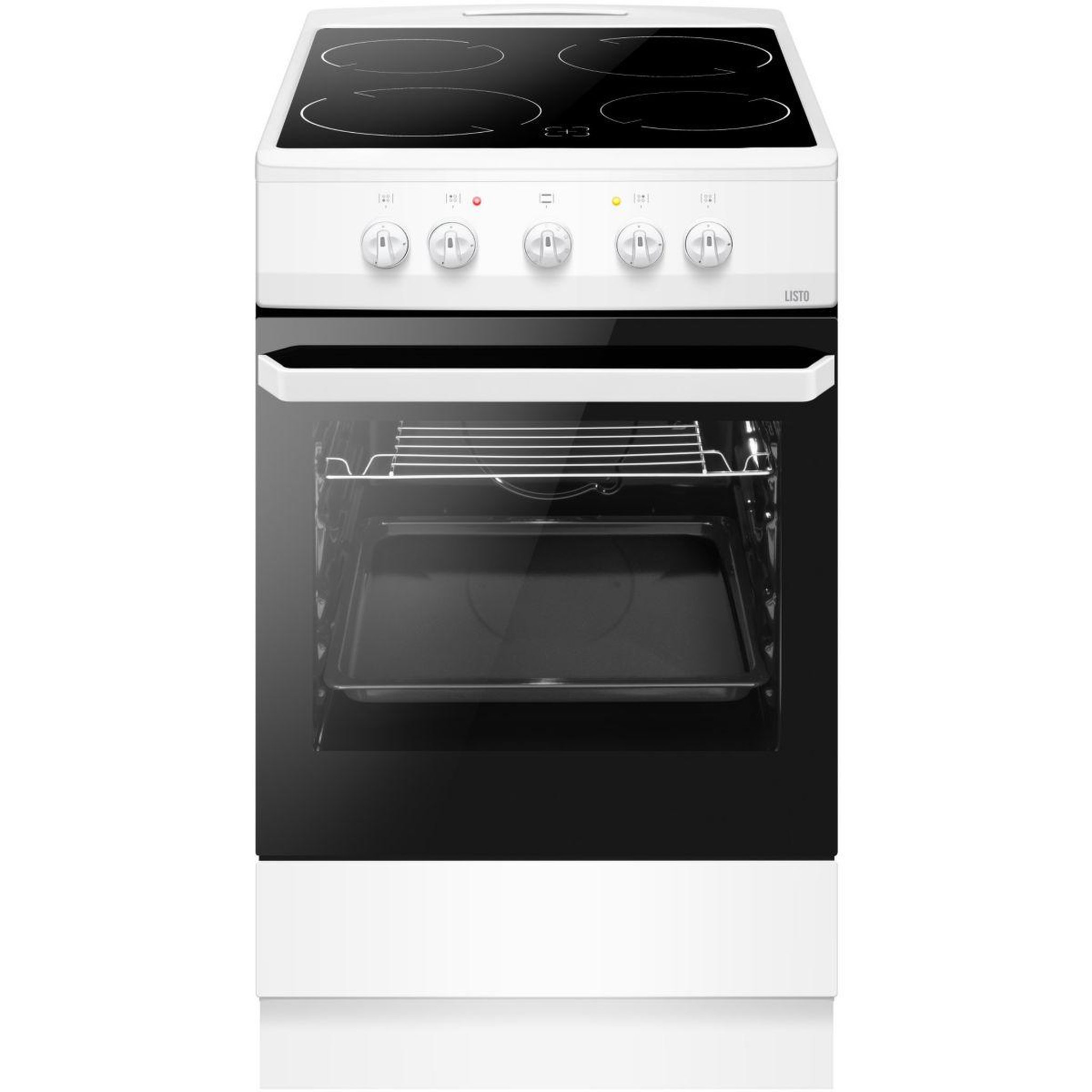 Listo Cuisinière vitrocéramique cv5060 l4b