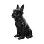 Voir la diapositive 3 : Paris Prix Sculpture Design Chien  Dude  37cm Noir