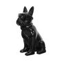 Voir la diapositive 3 : Paris Prix Sculpture Design Chien  Dude  37cm Noir