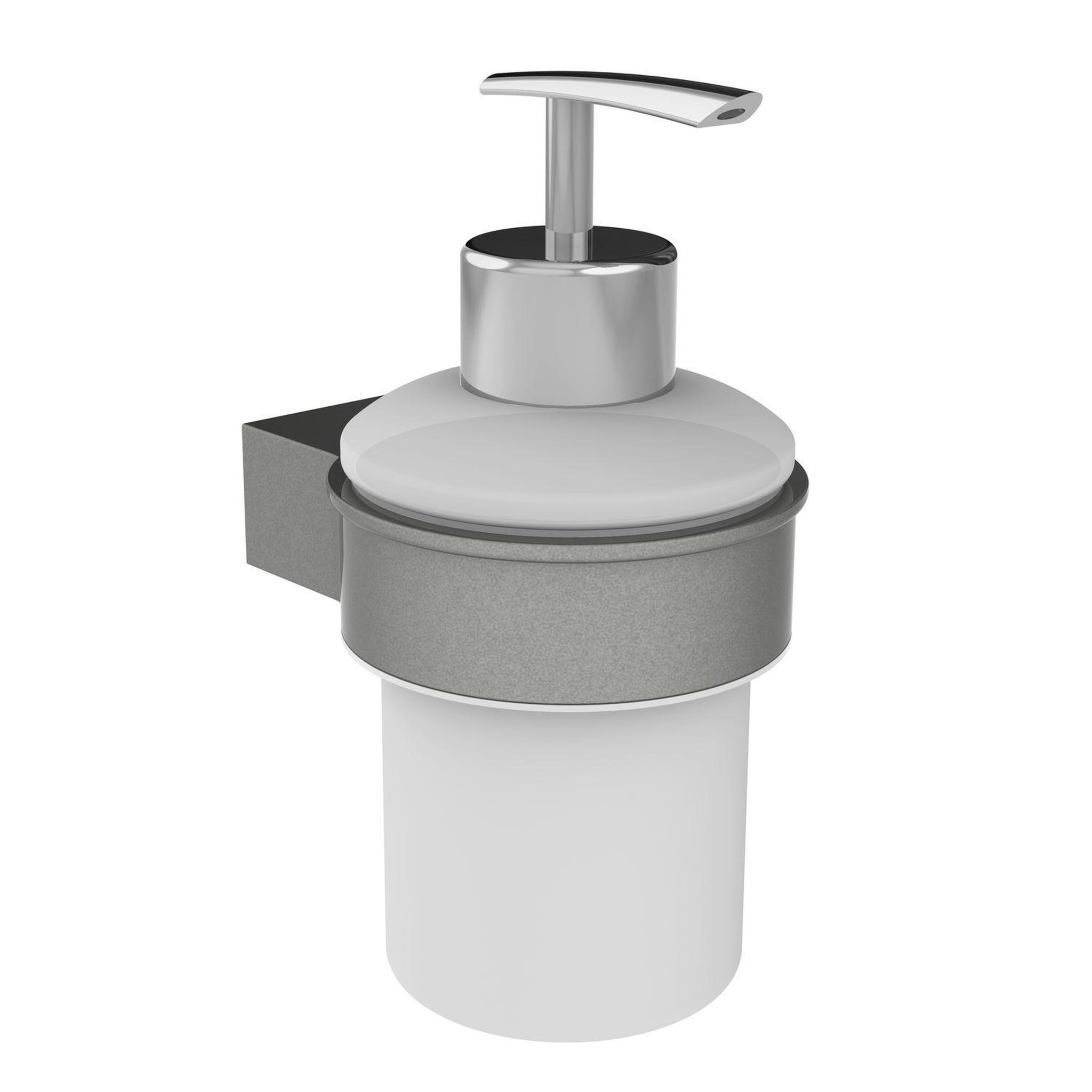 ALLIBERT Distributeur de savon loft game. Coloris disponibles : Gris, Noir, Blanc