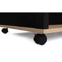Voir la diapositive 5 : Ilot mobile de cuisine 110 cm GASTON