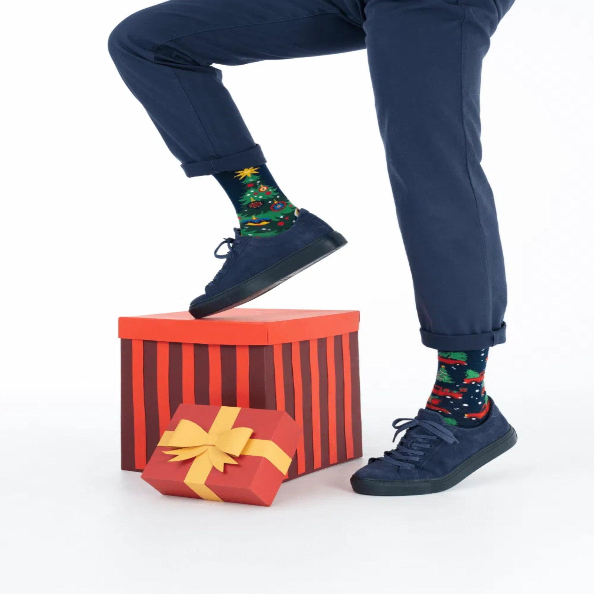 Voir la diapositive 2 : MANY MORNINGS Chaussettes xmas tree