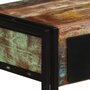 VIDAXL Table console Bois de recuperation massif 120 x 30 x 76 cm