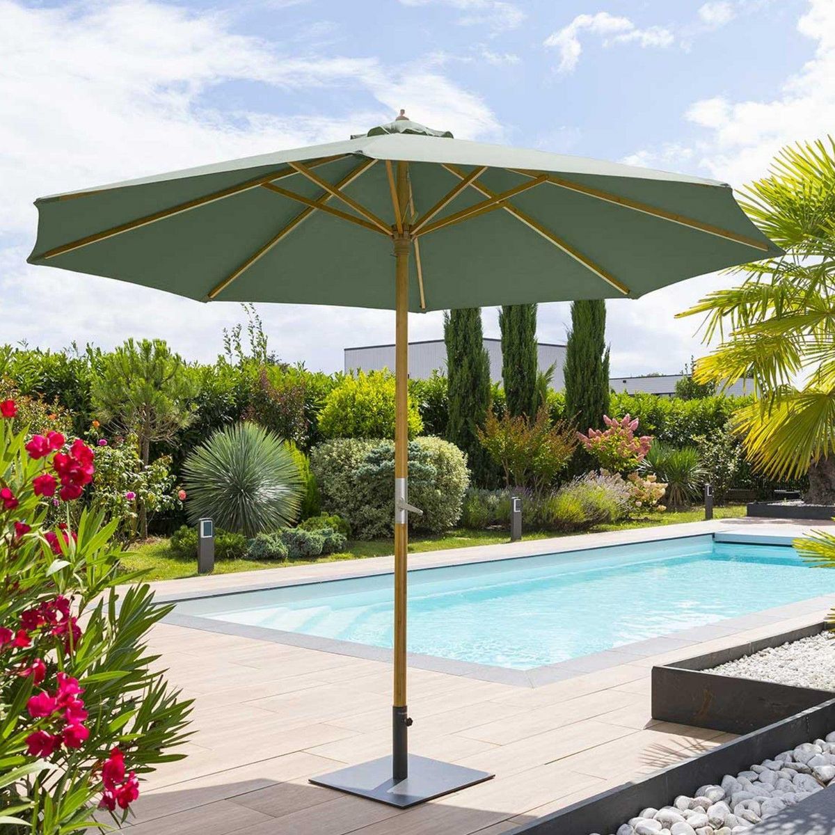 HESPERIDE Parasol droit Rond Tinaei