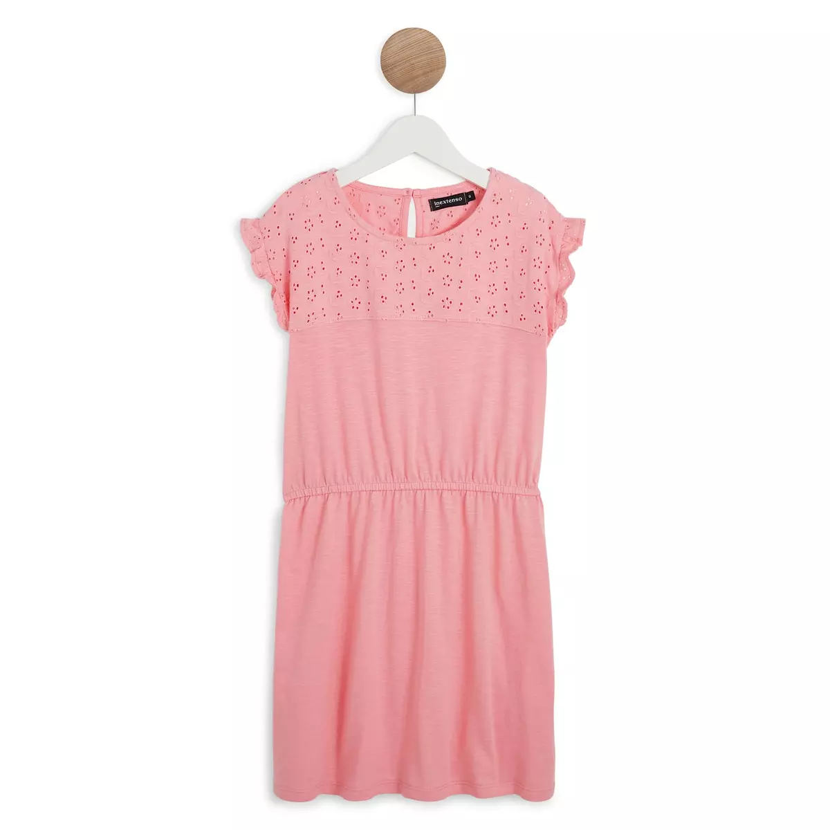 INEXTENSO Robe longue rose corail fille