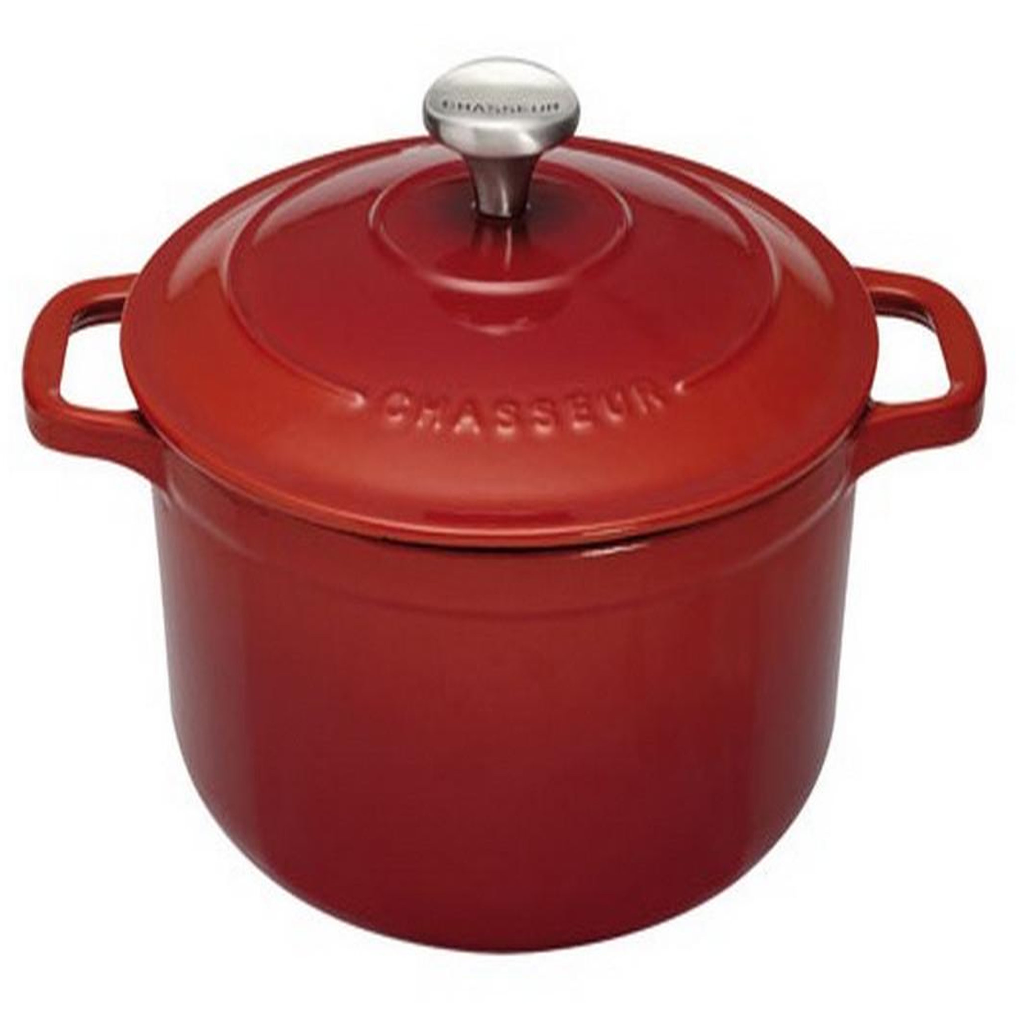 Chasseur Cocotte ronde en fonte émaillée 28cm rubis - PUC472858