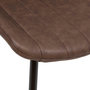 Voir la diapositive 2 : ATMOSPHERA Chaise Olwen - Marron