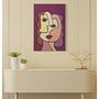Voir la diapositive 5 : Paris Prix Toile Imprimée Déco  Double Visage  60x90cm Multicolore