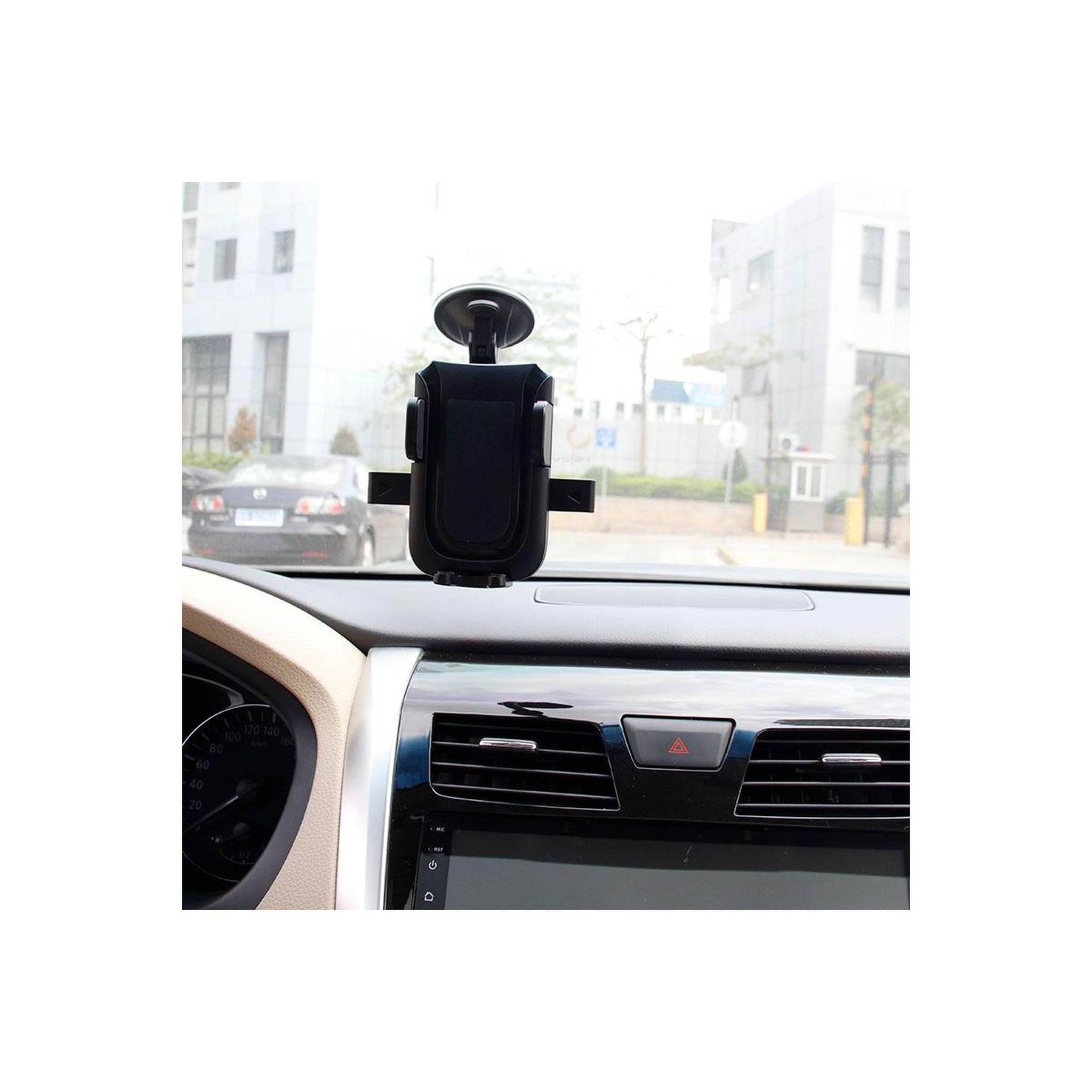Voir la diapositive 3 : ESSENTIEL B Support smartphone Pare-brise bras long pour voiture