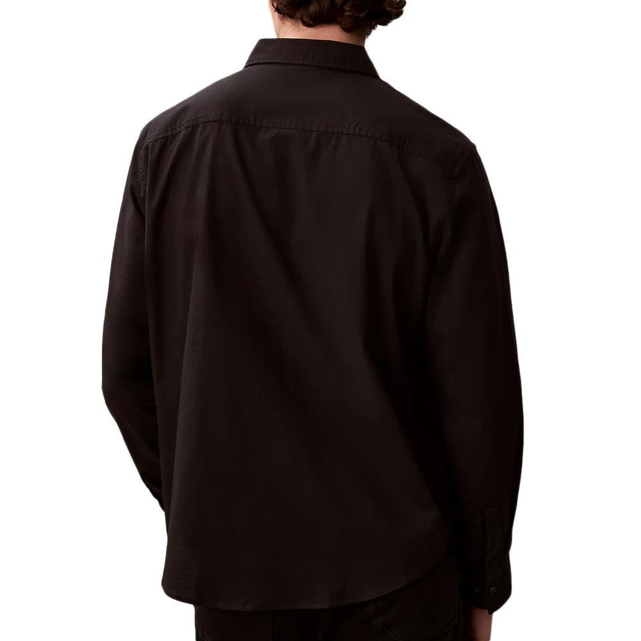 Voir la diapositive 2 : CALVIN KLEIN JEANS Chemise Noire Homme Calvin Klein Jeans Oxfords