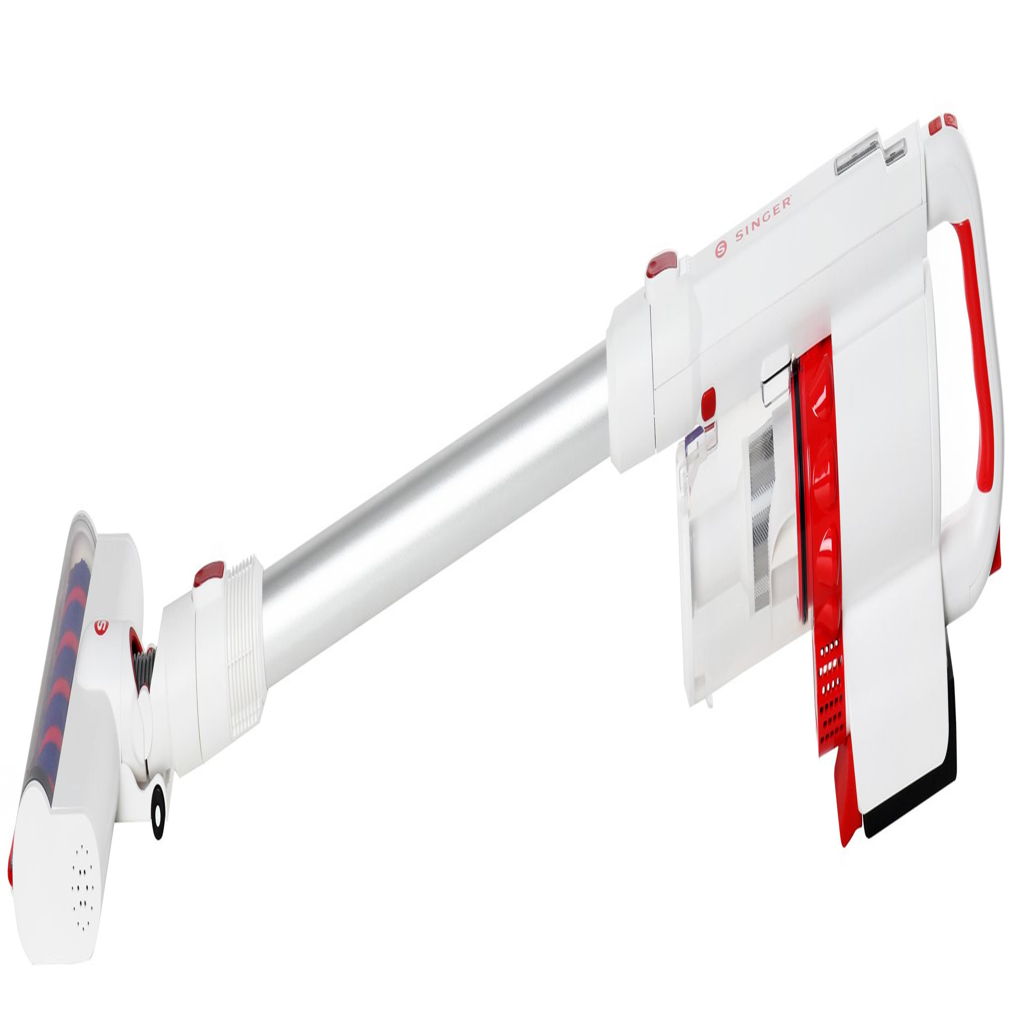Voir la diapositive 3 : Singer Sonic Aspirateur Balai Sans Fil, 3 en 1, Multifonction, Silencieux, Cyclonique, à Main, Sans Sac
