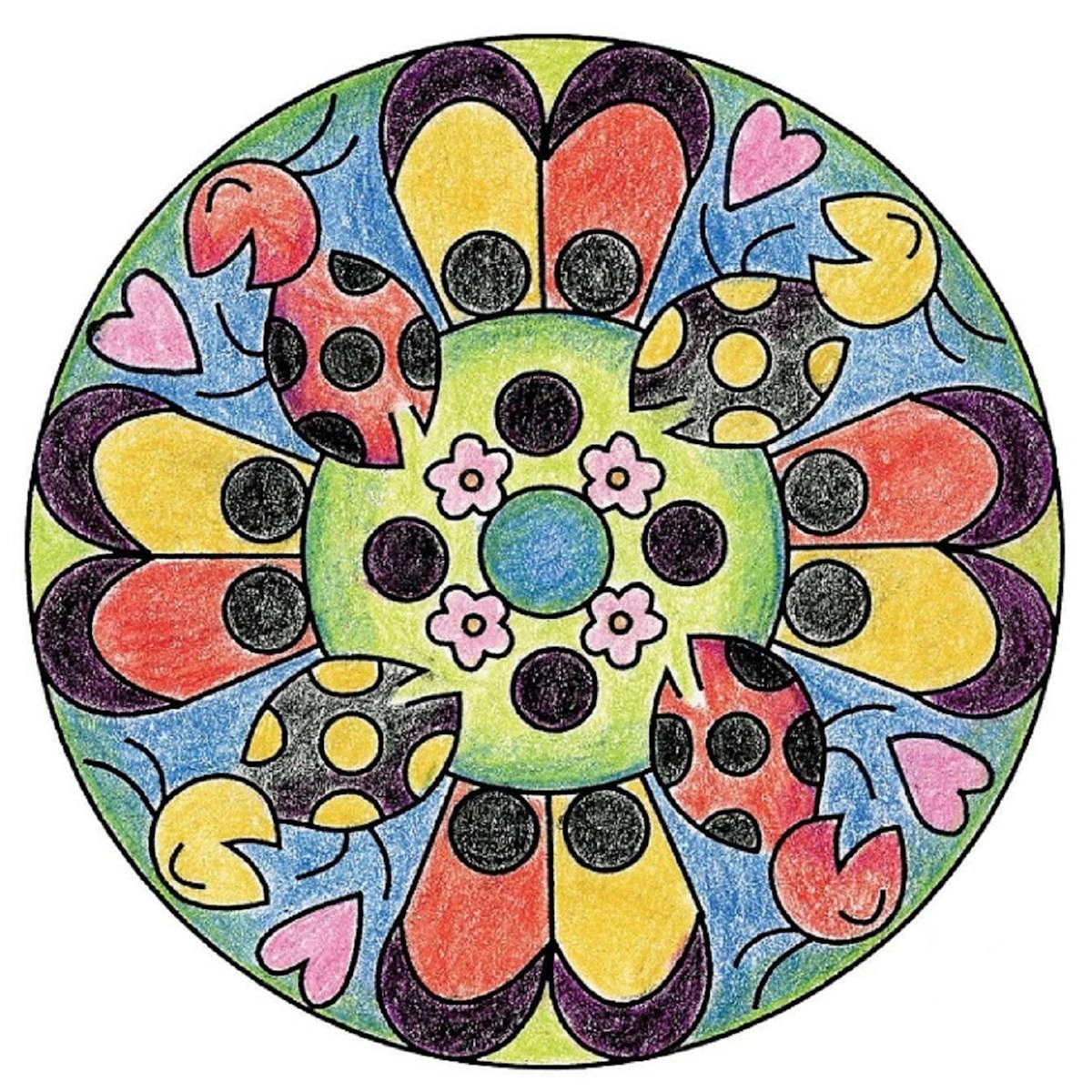 RAVENSBURGER Mini mandalas classiques 18 pièces