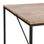 Voir la diapositive 2 : ATMOSPHERA Table de bar mange debout pieds métal L80cm ELEORA