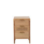 Voir la diapositive 2 : Paris Prix Buffet 3 Tiroirs en Bois  Nivelo  62cm Naturel
