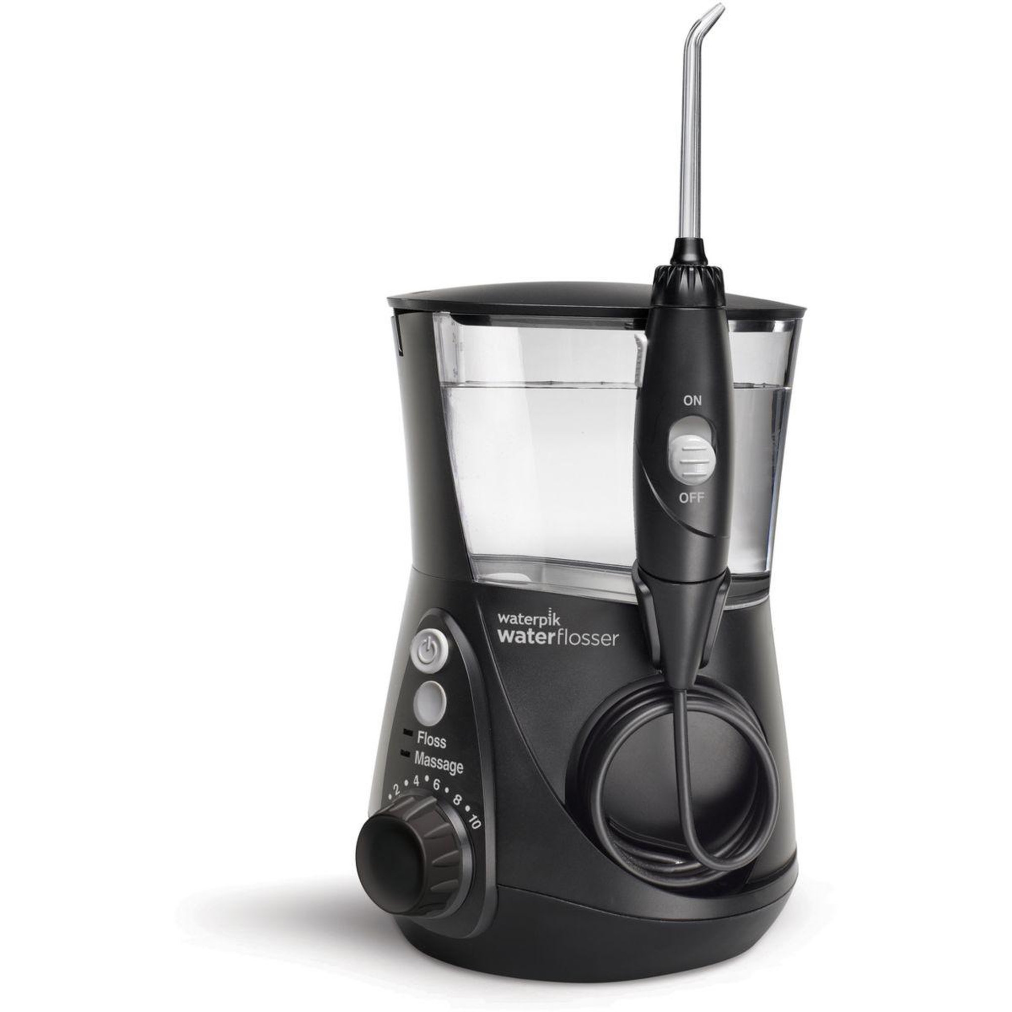 Voir la diapositive 1 : Waterpik Hydropulseur Ultra Professionnal Noir