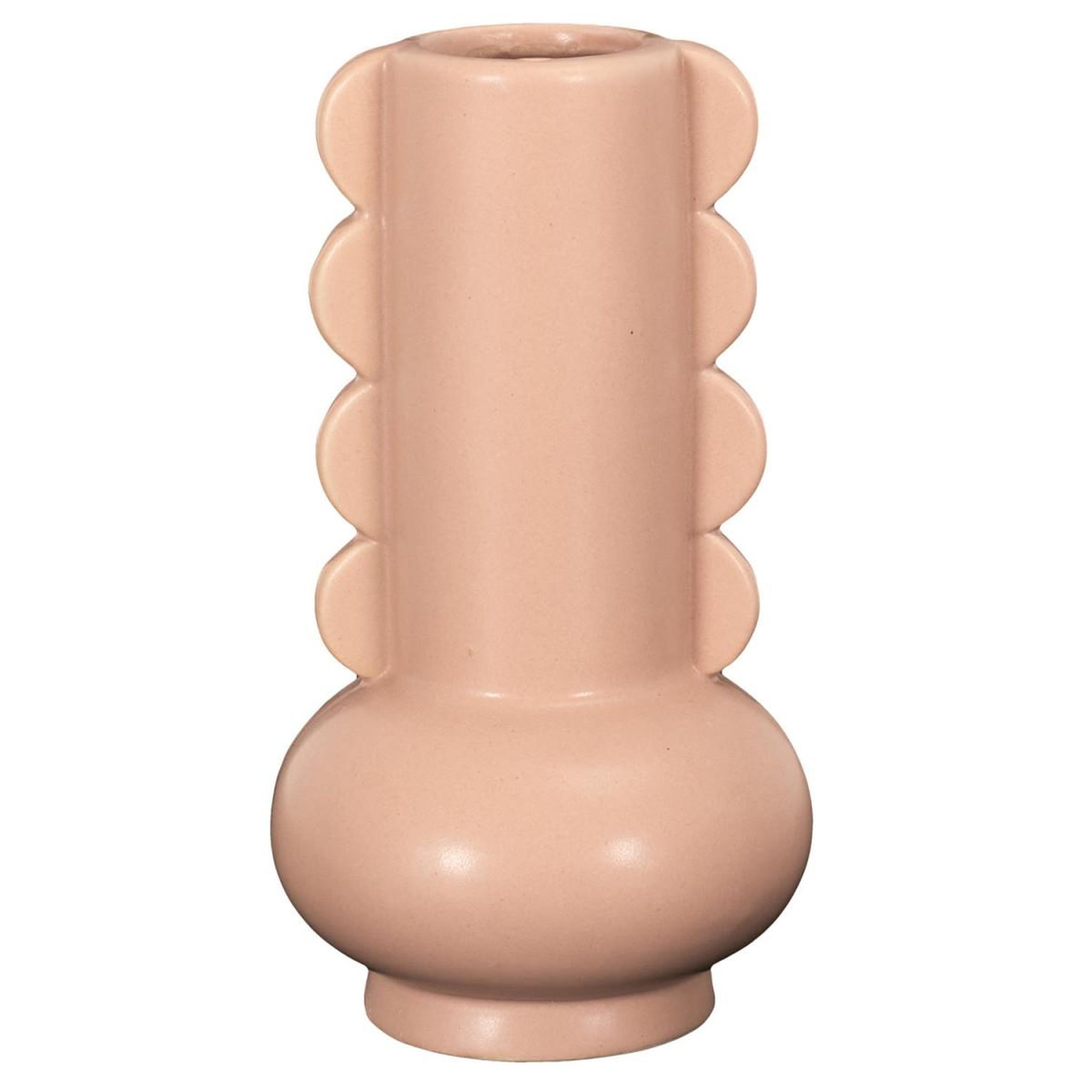 The Home Deco Factory Vase en céramique  lola  15cm rose