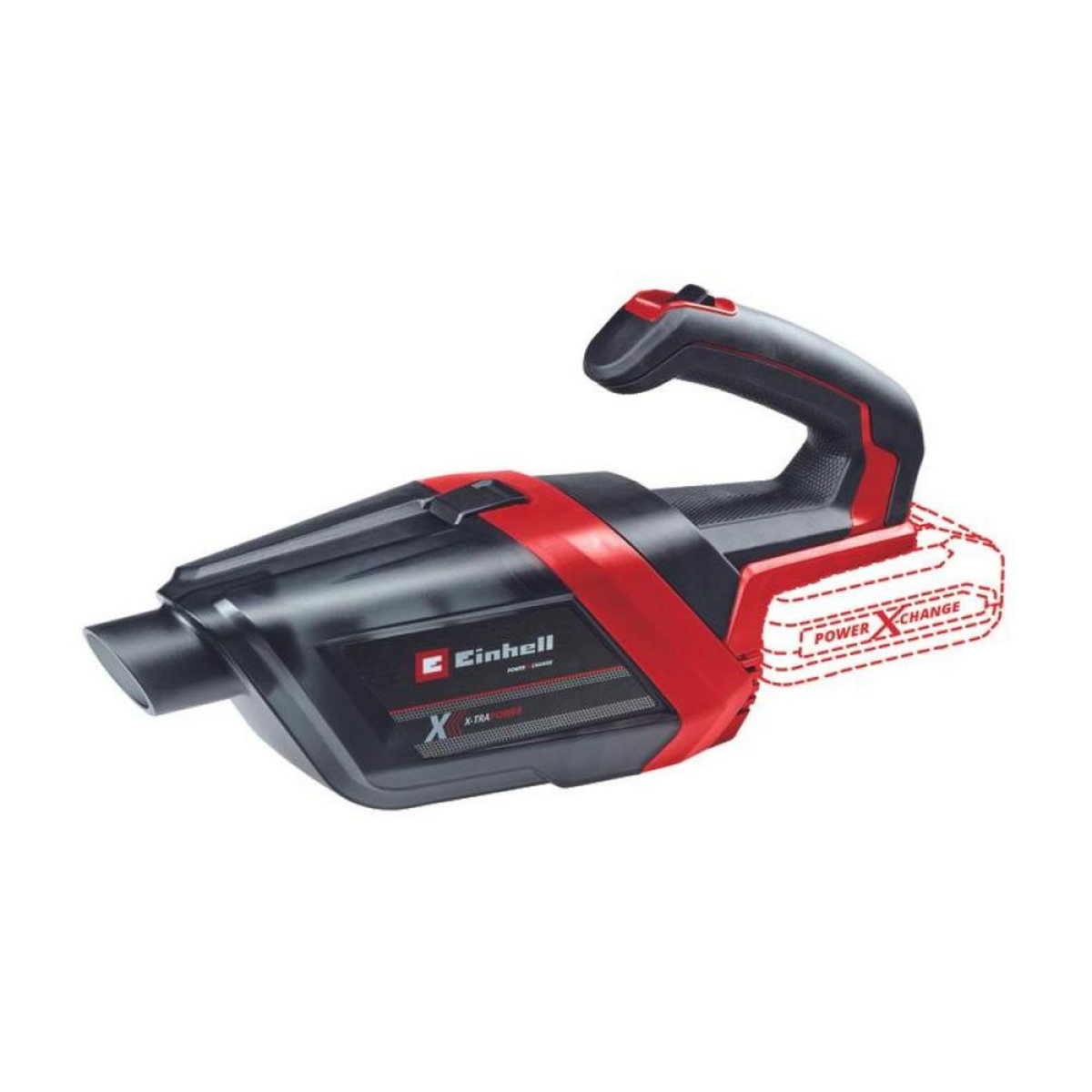 Einhell Aspirateur à main sans fil TE-HV 18/06 Li-Solo - Sans batterie