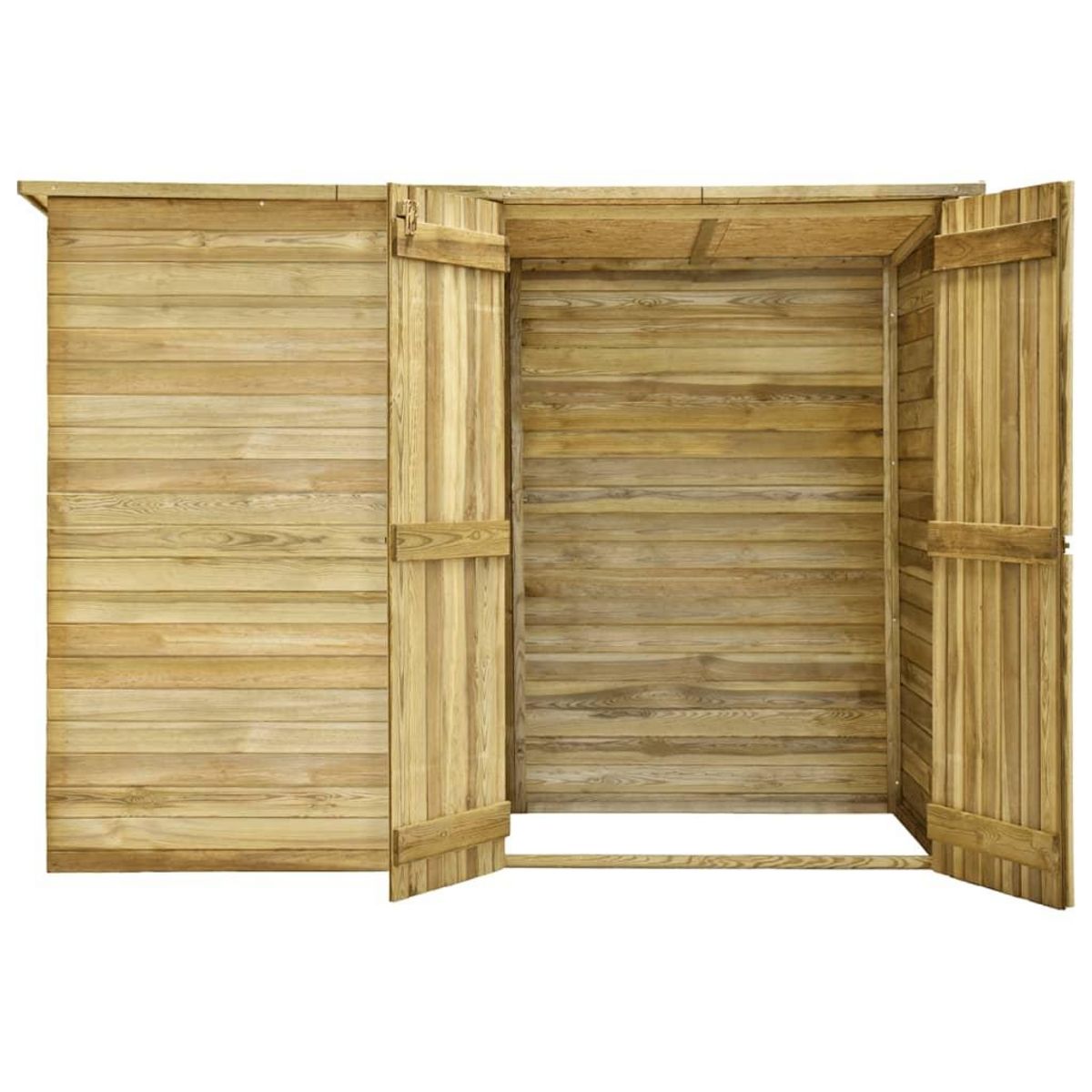 VIDAXL Abri a velo de jardin 232x110x170 cm Bois de pin impregne