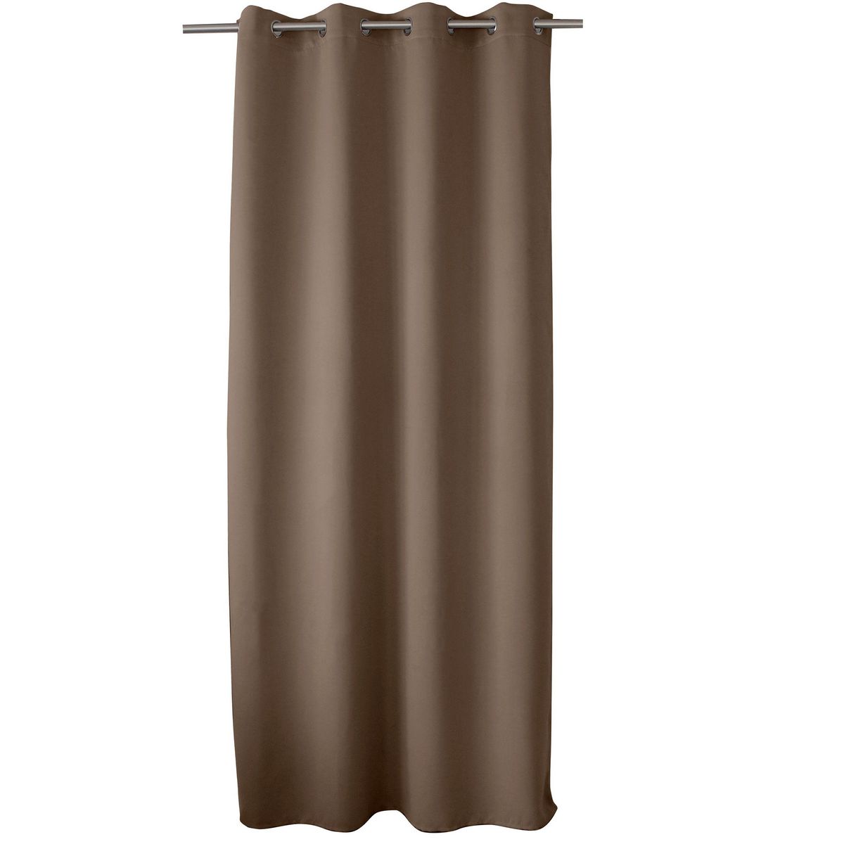 TOILINUX Lot de 2 Rideaux unis occultants avec œillets