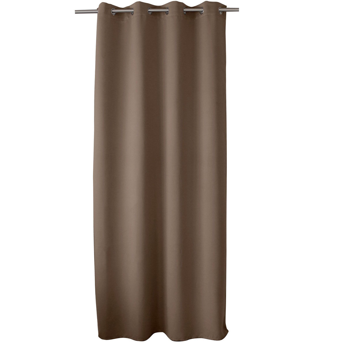 TOILINUX Lot de 2 Rideaux unis occultants avec œillets