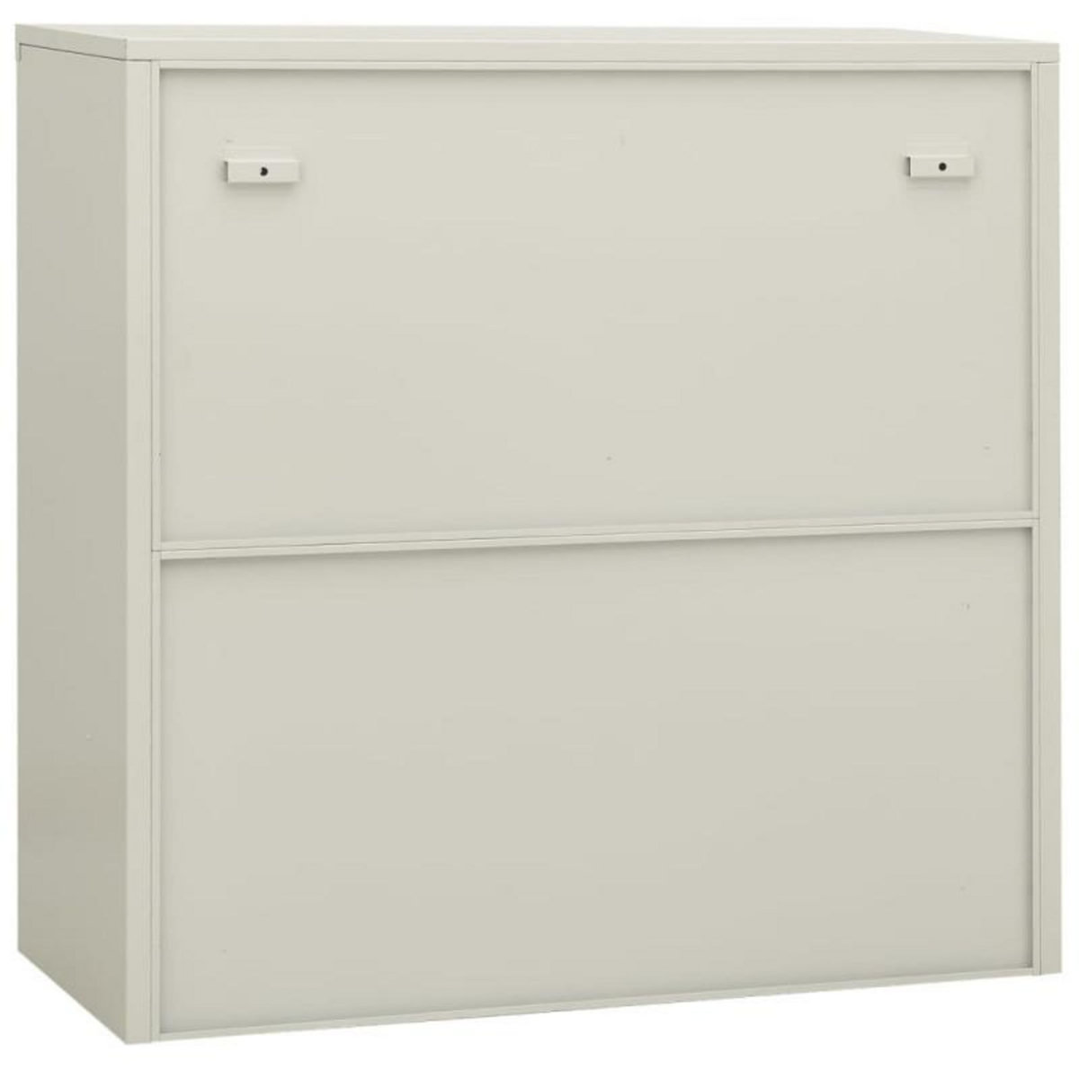 VIDAXL Armoire de bureau Gris clair 90x40x90 cm Acier