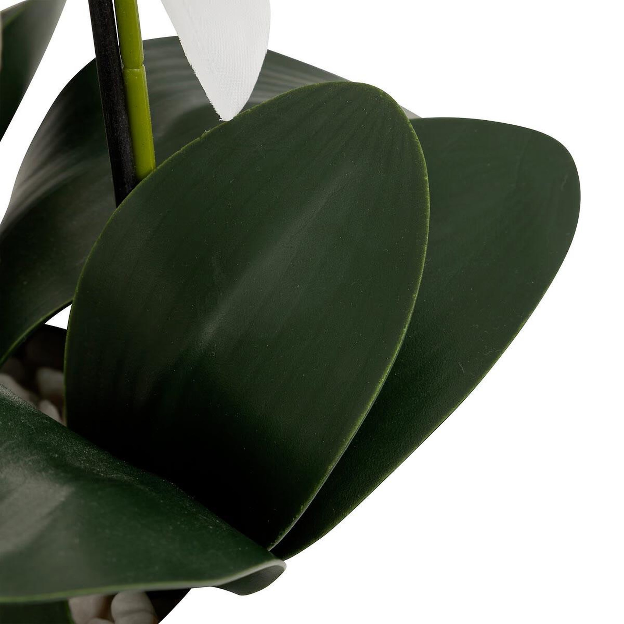 Voir la diapositive 4 : ATMOSPHERA Orchidée artificielle en pot  mick  80cm blanc