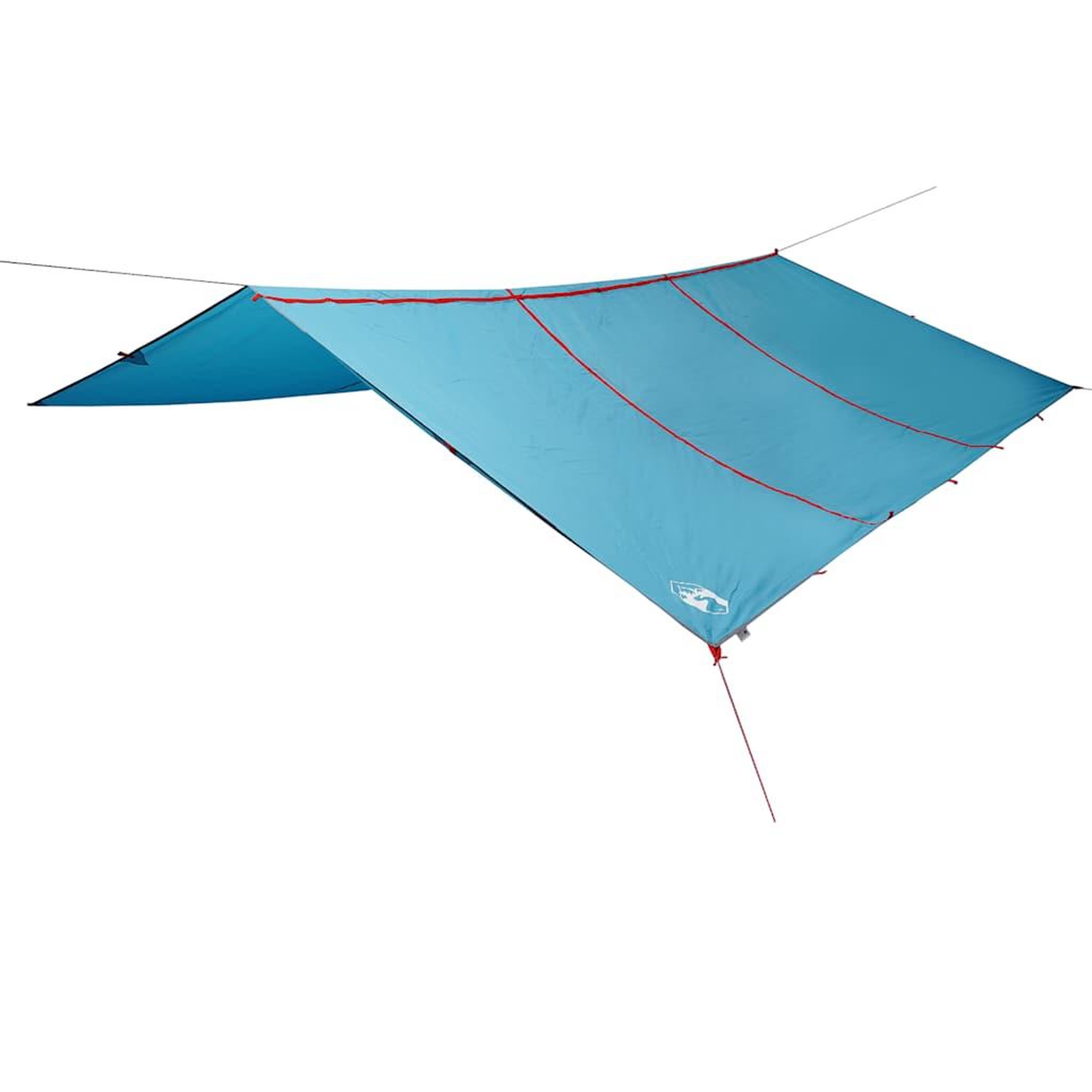 Voir la diapositive 2 : VIDAXL Bache de camping bleu 420x440 cm impermeable