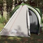 VIDAXL Tente de camping a dome 2 personne vert impermeable